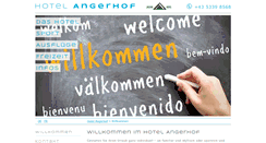Desktop Screenshot of angerhof.cc