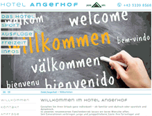 Tablet Screenshot of angerhof.cc